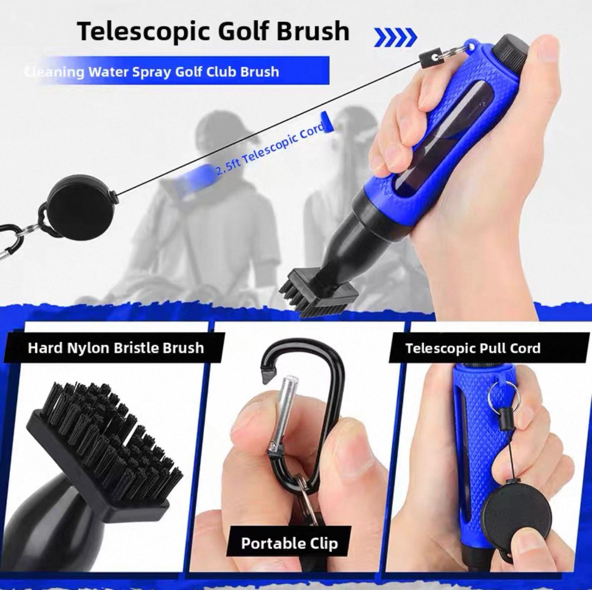 Golf Club Cleaning Brush